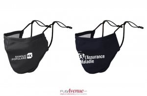 Masque haut de gamme avec attache oreille réglable