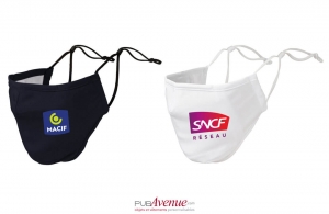 Masque haut de gamme avec attache oreille réglable
