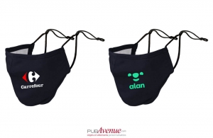 Masque haut de gamme avec attache oreille réglable