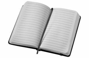 Carnet en carton recyclé couverture rigide 60 pages