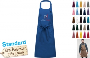 Tablier de chef professionnel publicitaire personnalisé avec logo 
