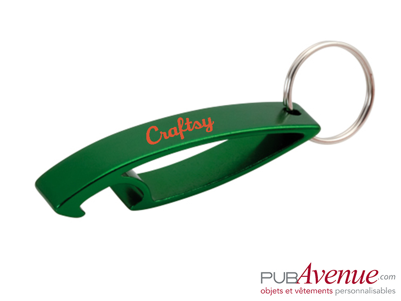 Décapsuleur publicitaire porte clés Décapsuleur publicitaire porte clés