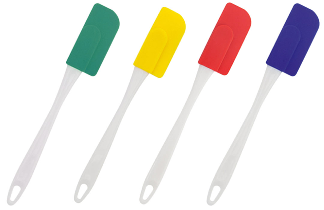 Spatule de cuisine silicone à pâtisserie personnalisée logo publicitaire