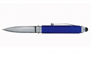 Stylo publicitaire multifonction stylet & lampe