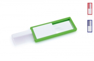 Peigne avec miroir personnalisé logo publicitaire à prix discount 