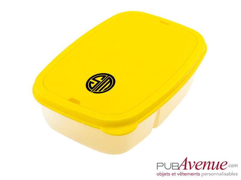 Boîte repas avec couverts personnalisable Boîte repas avec couverts personnalisable