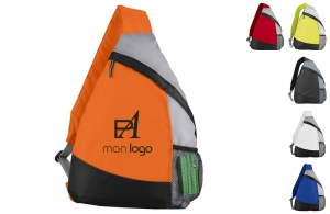 Sac à dos bandoulière publicitaire personnalisé pas cher 
