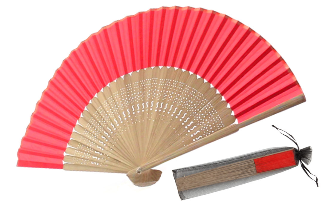 Éventail personnalisé logo texte publicitaire pas cher