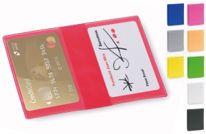 Porte-cartes bancaires en PVC Letrix à personnaliser 