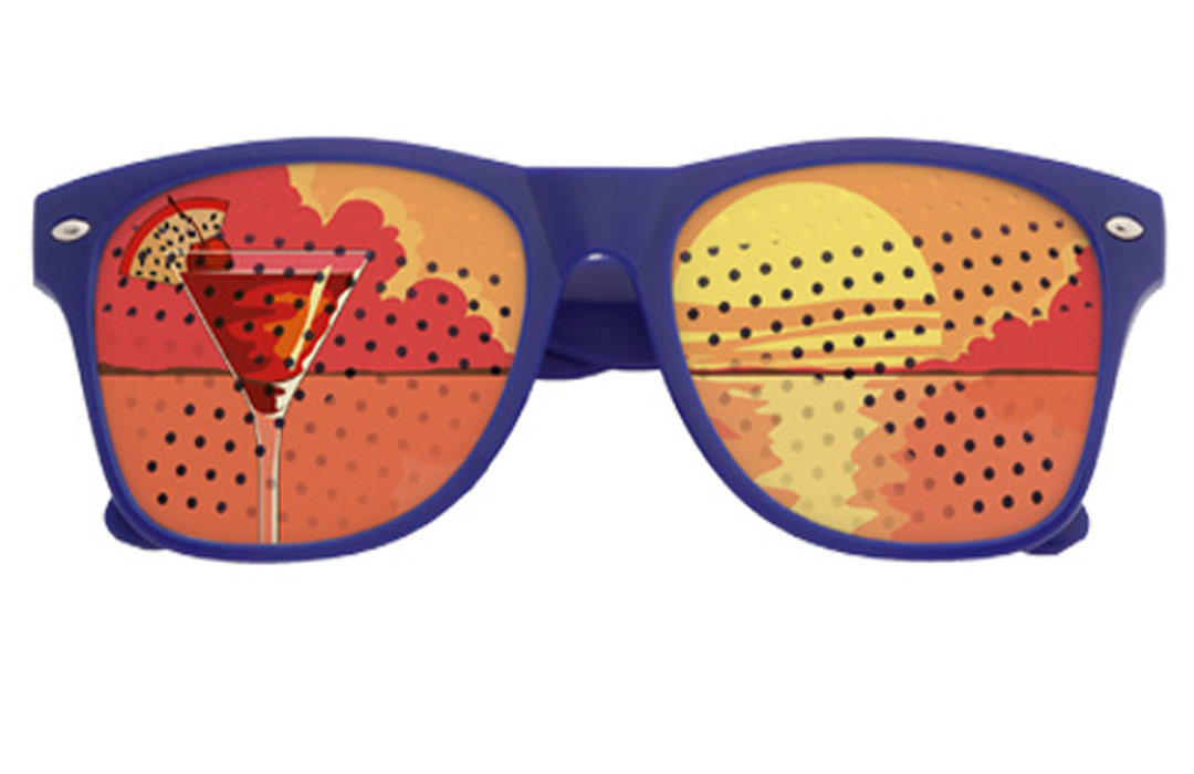 Lunette publicitaire personnalisable à petit prix