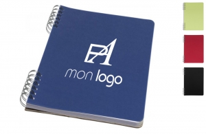 Carnet de note à spirale publicitaire personnalisé pas cher 