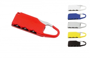 Cadenas en métal avec combinaison a personnaliser pour entreprise avec logo 