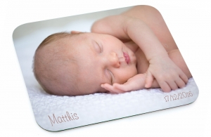 Tapis de souris avec photo en sublimation 