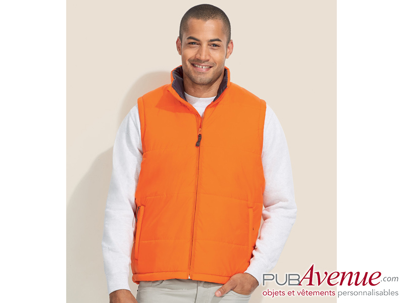 Bodywarmer personnalisé matelassé imperméable Bodywarmer personnalisé matelassé imperméable