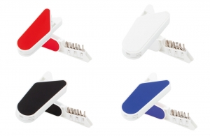 Tournevis interchangeable personnalisé cadeau publicitaire goodies professionnel 