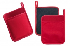 Manique de cuisine personnalisée polyester néoprène