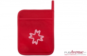 Manique de cuisine personnalisée polyester néoprène
