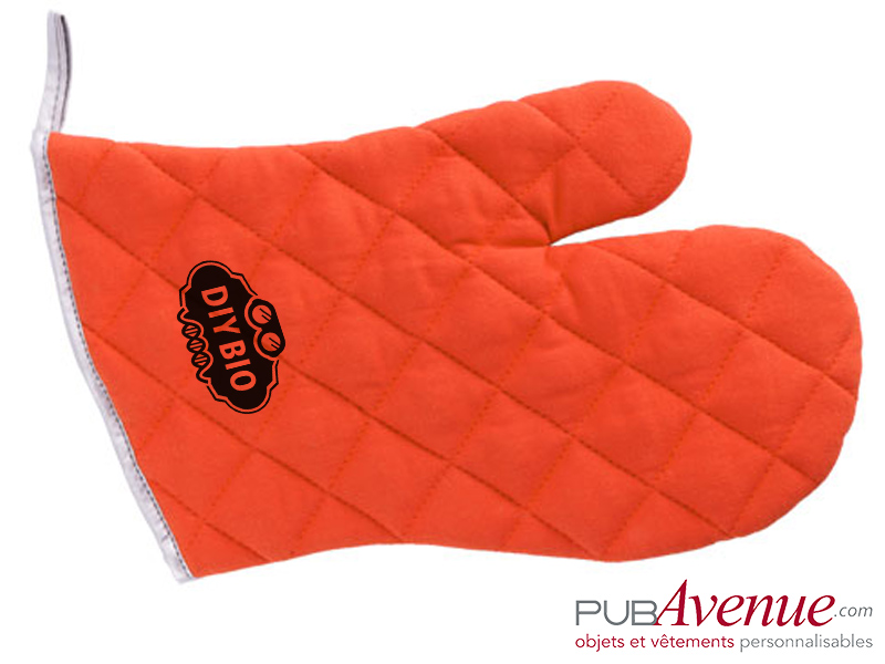 Gant cuisine personnalisée matelassée Gant cuisine personnalisée matelassée