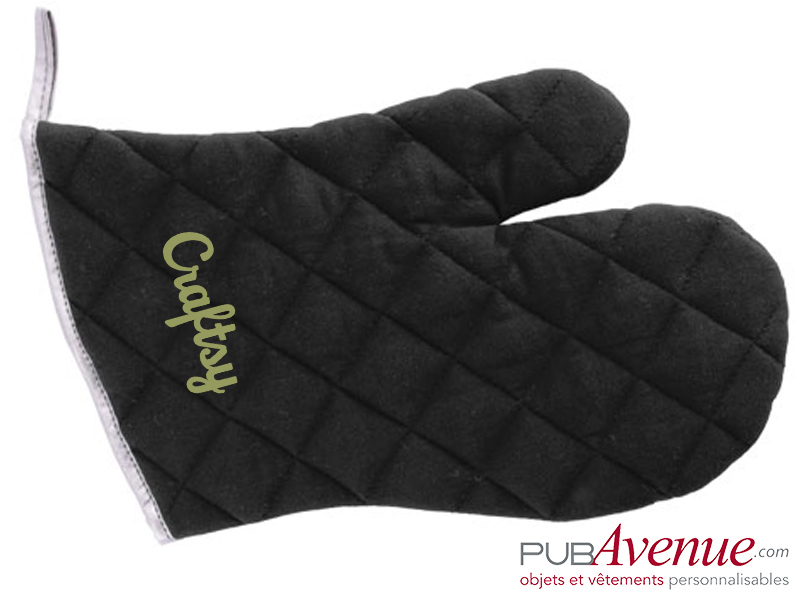 Gant cuisine personnalisable matelassée Gant cuisine personnalisable matelassée