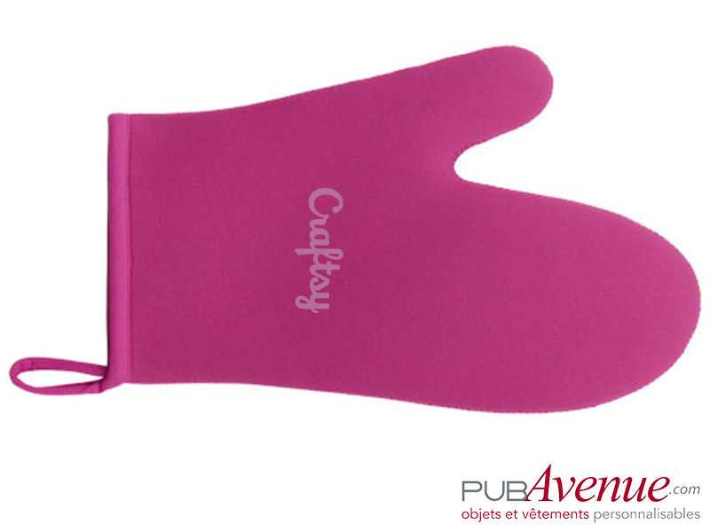 Gant cuisine polyester néoprène personnalisable Gant cuisine polyester néoprène personnalisable