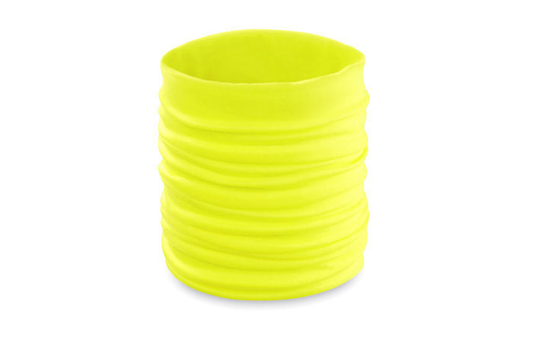 Tour de cou personnalisé multifonctions fluo