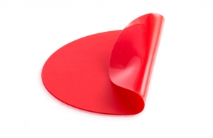 Tapis de souris rond en silicone