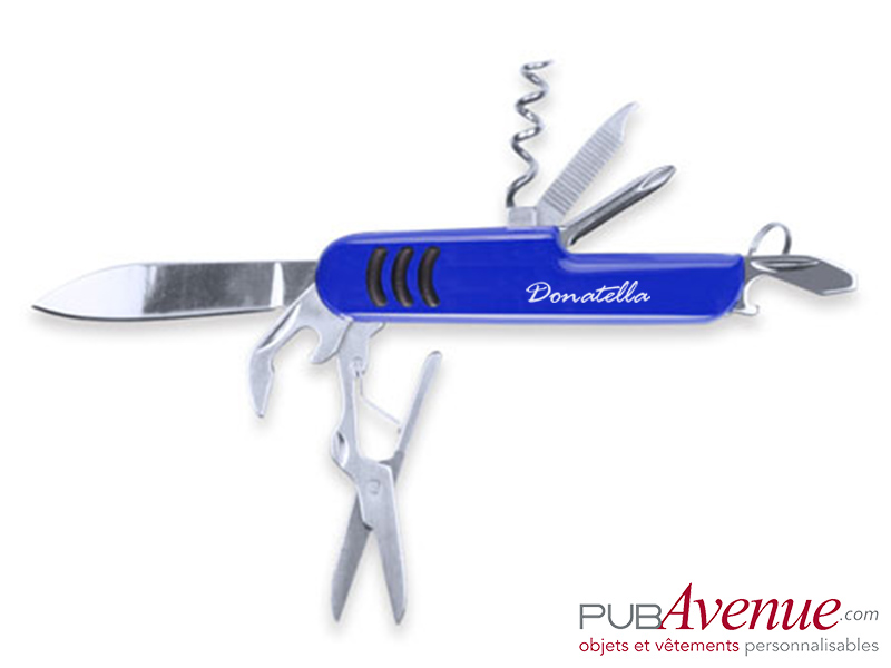 Couteau canif personnalisé 9 fonctions Couteau canif personnalisé 9 fonctions