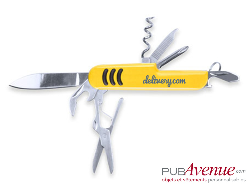 Couteau canif publicitaire 9 fonctions Couteau canif publicitaire 9 fonctions