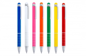 Stylet bille personnalisé en aluminium couleur publicitaire à personnaliser pour 