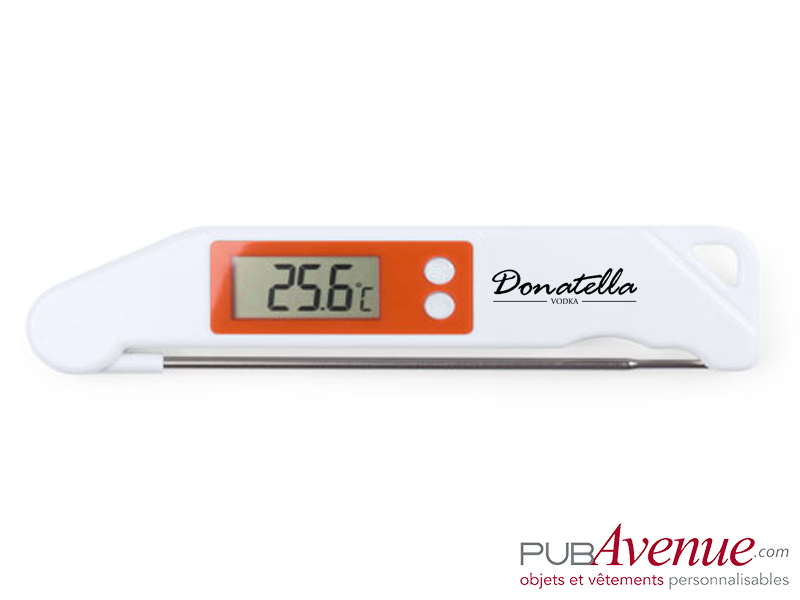 Thermomètre cuisine digital personnalisé Thermomètre cuisine digital personnalisé