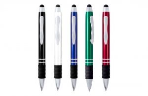 Stylo bille et stylet en aluminium à personnaliser avec logo publicitaire 