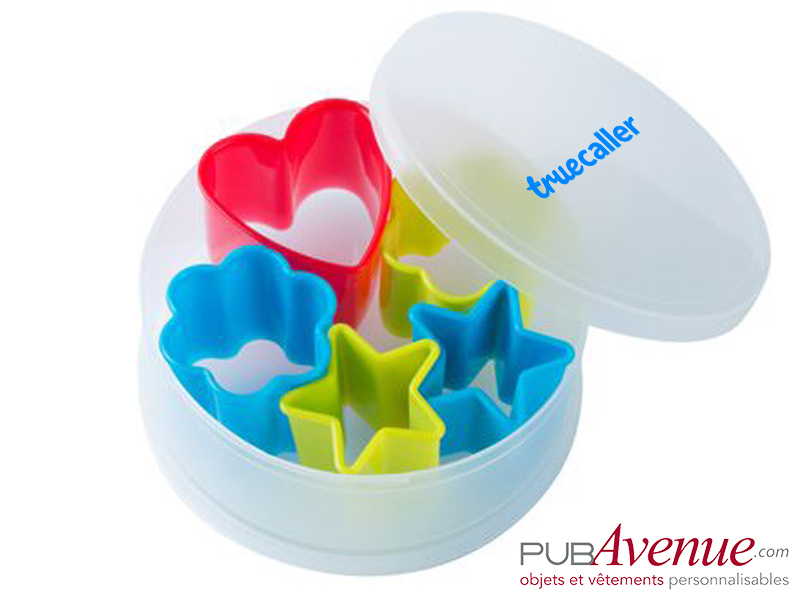 Set 5 emporte-pièces personnalisable cuisine Set 5 emporte-pièces personnalisable cuisine