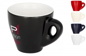 Tasse à café expresso publicitaire personnalisée 