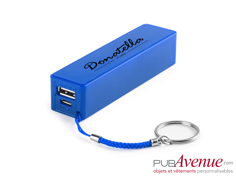 Batterie nomade 2000mAh personnalisée Batterie nomade 2000mAh personnalisée