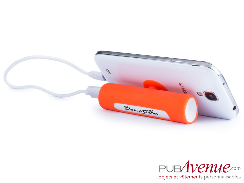 Batterie externe publicitaire ventouse 2200mAh Batterie externe publicitaire ventouse 2200mAh