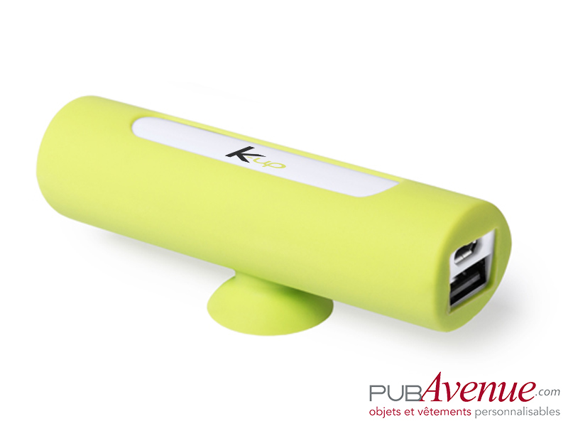 Batterie externe personnalisable ventouse 2200mAh Batterie externe personnalisable ventouse 2200mAh