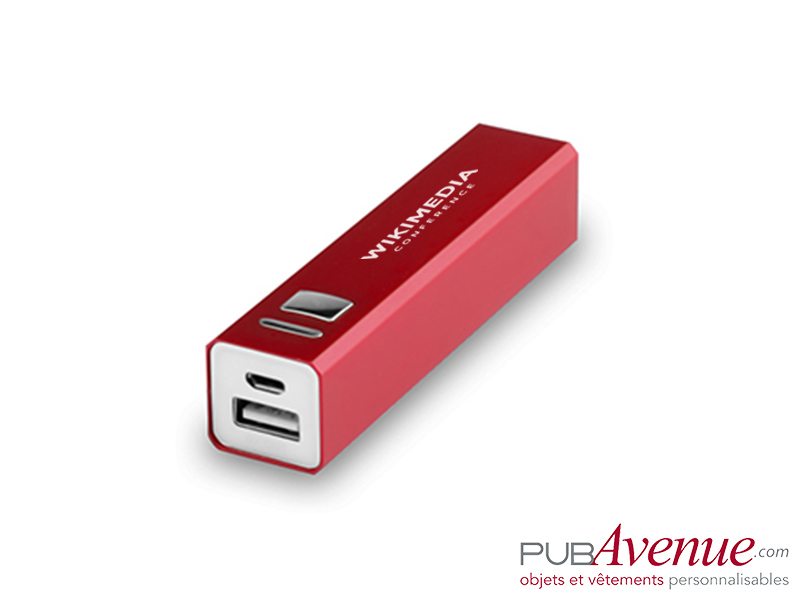Chargeur externe publicitaire téléphone 2200mAh Chargeur externe publicitaire téléphone 2200mAh