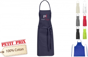 Tablier de cuisine chef sans poche
