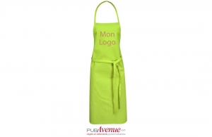 Tablier de cuisine chef sans poche