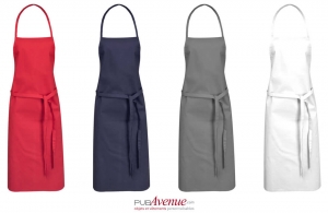 Tablier de cuisine chef sans poche