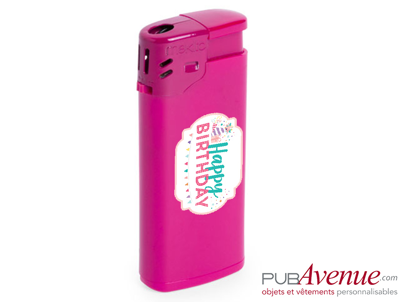 Briquet anniversaire personnalisé Briquet anniversaire personnalisé