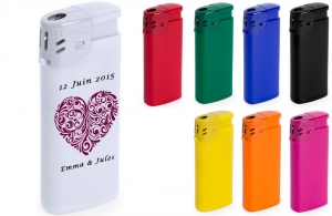 Briquet personnalisé avec photo mariage cadeau invités prix discount 