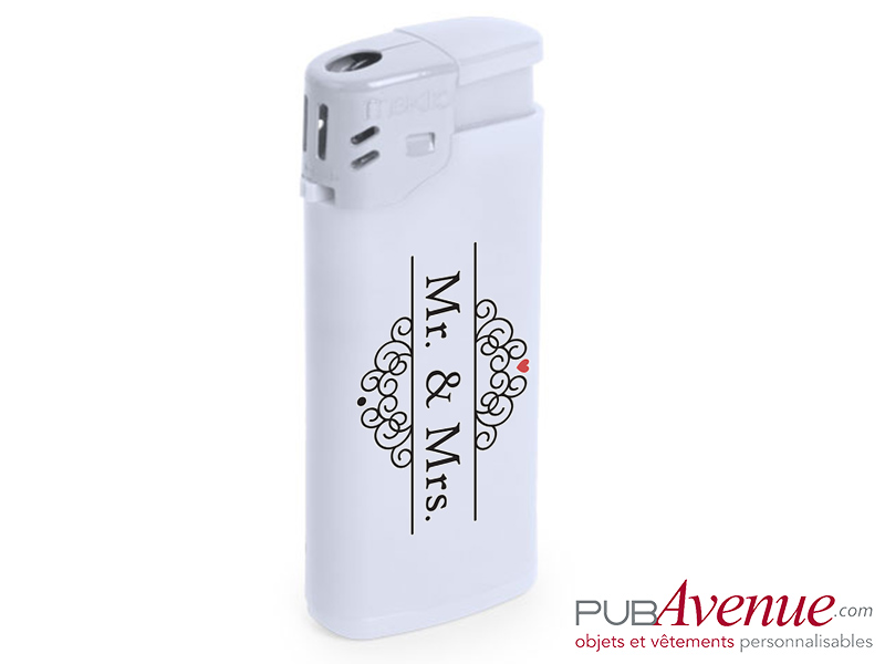 Briquet mariage personnalisé Briquet mariage personnalisé