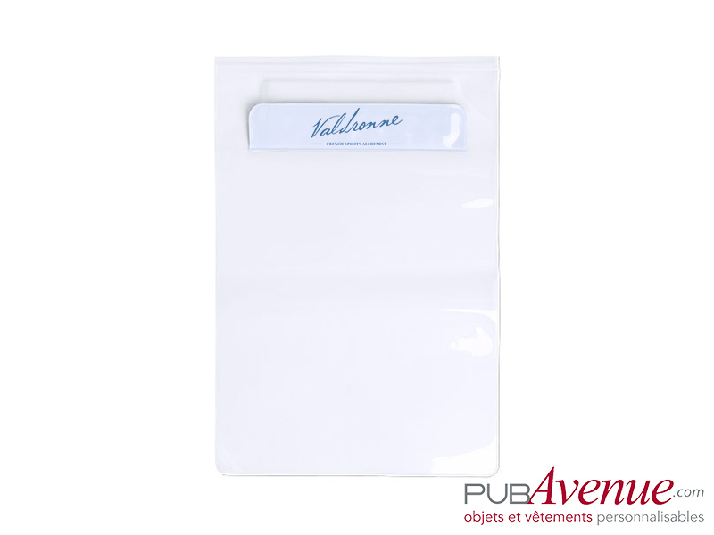 Pochette plage étanche pour tablette personnalisée Pochette plage étanche pour tablette personnalisée