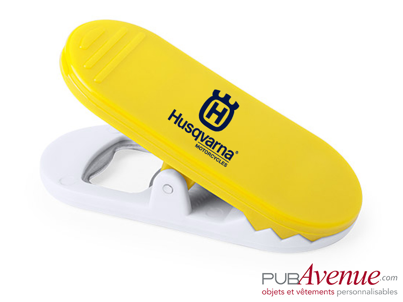 Décapsuleur personnalisable clip magnétique Décapsuleur personnalisable clip magnétique