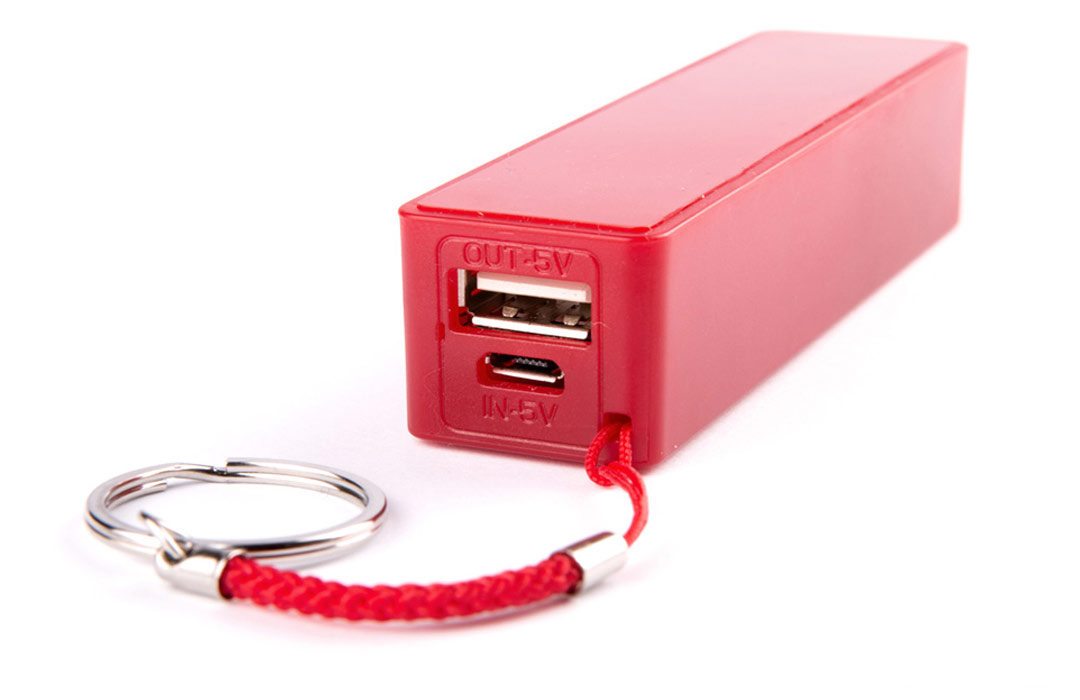 Batterie nomade personnalisable 1200 mAh