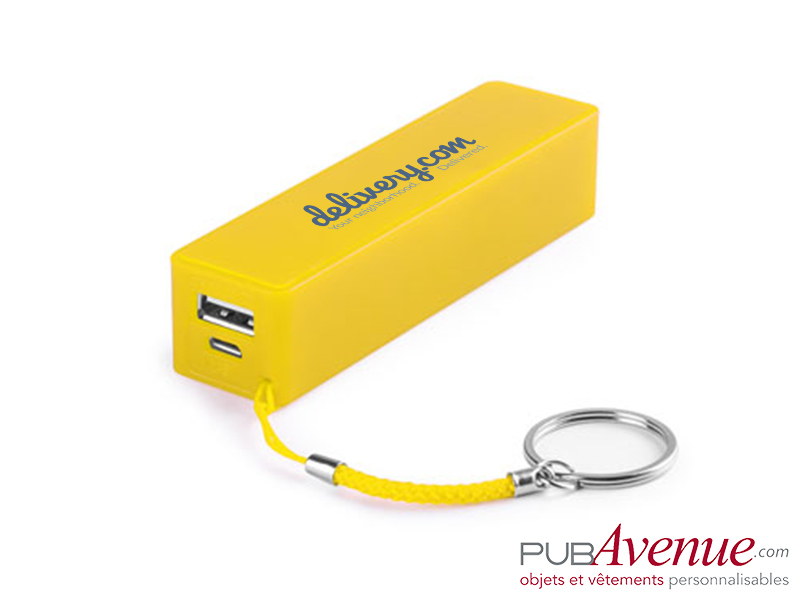 Batterie nomade 1200mAh personnalisable Batterie nomade 1200mAh personnalisable