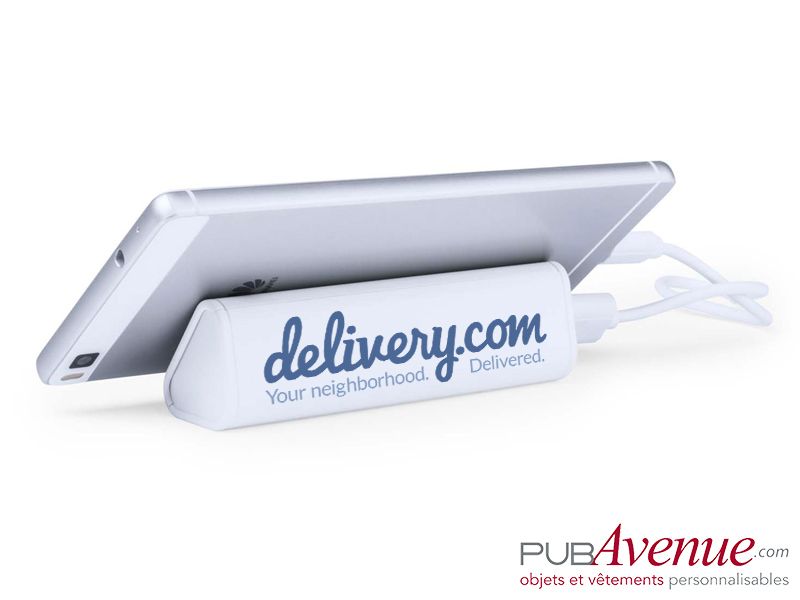 Chargeur externe portable 2200mAh personnalisable Chargeur externe portable 2200mAh personnalisable