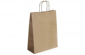 Sac en papier kraft publicitaire 32x42