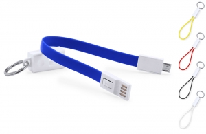 Porte clés adaptateur micro usb personnalisable 